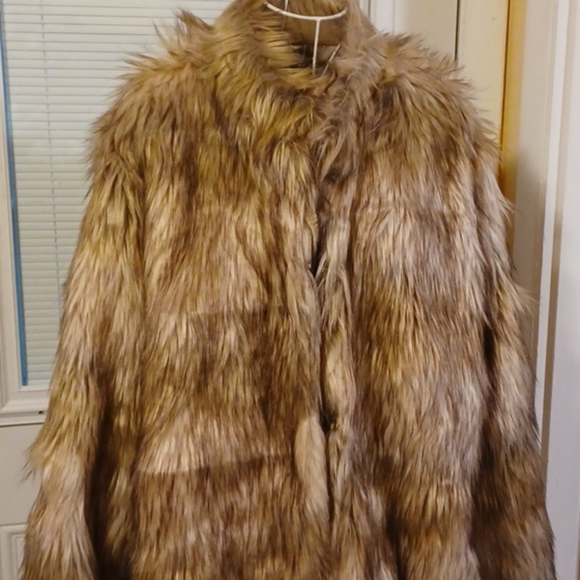 Coats | Cavalini Faux Fur Jacket | Poshmark